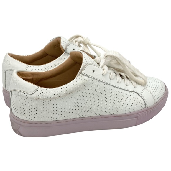 Greats Brooklyn Women’s The Royal Perforated Leather Sneakers - Picture 5 of 13